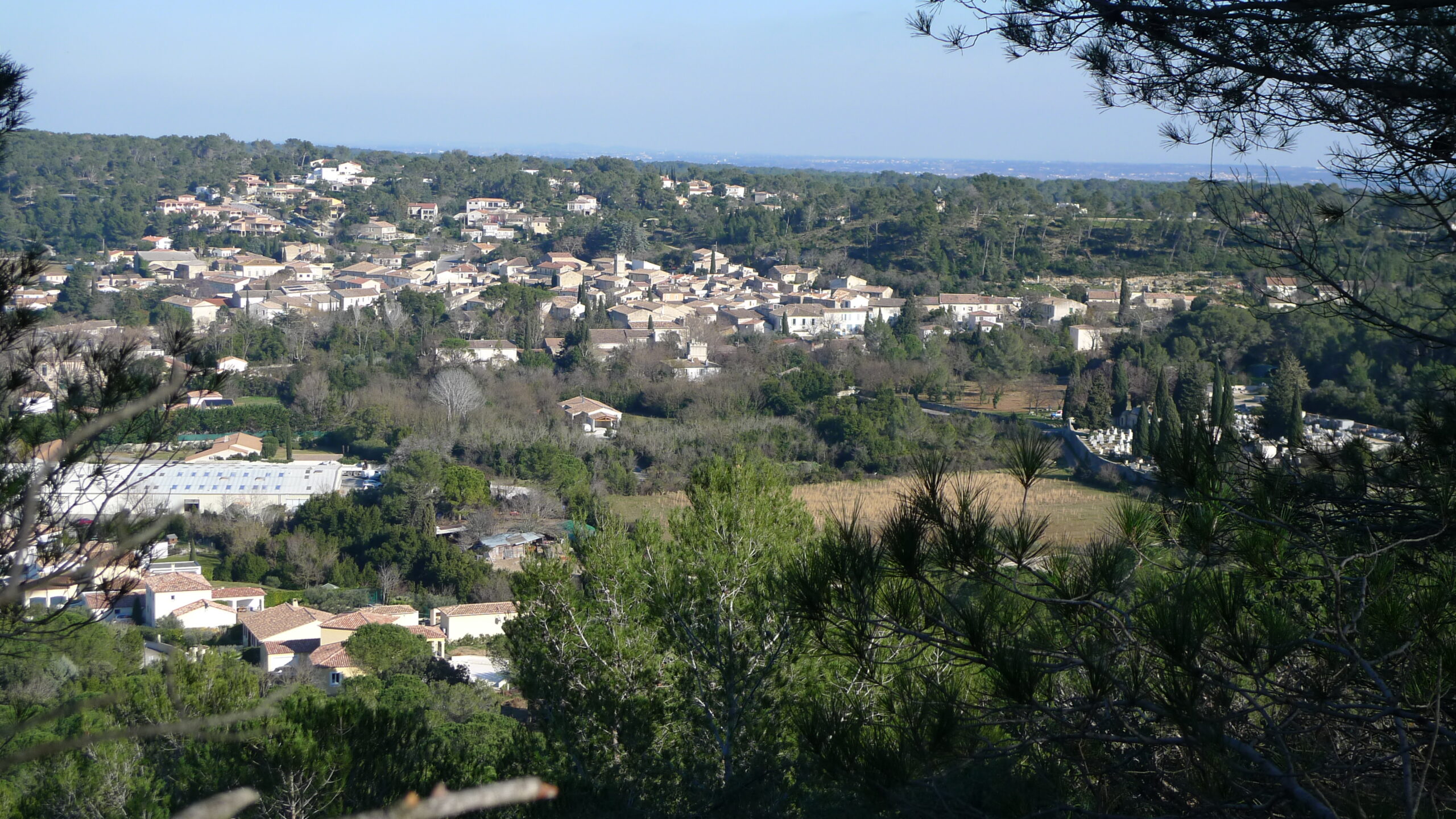 Photo montrant une vue de Langlade prise le 16/02/2023 par François ASSENS
