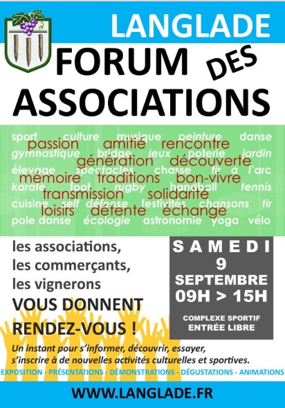 Forum des associations 2023 de Langlade