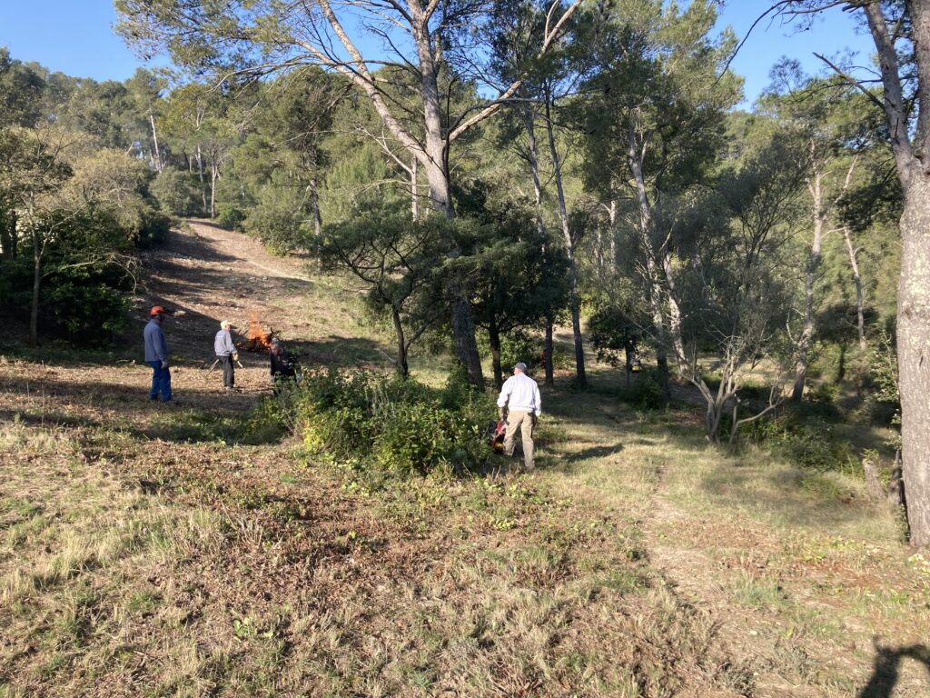 Chantier de débroussaillement du Coin du Loup des 21 et 22 mars 2026